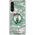 NBA Boston Celtics Digi Camo Galaxy S24 FE Clear Case